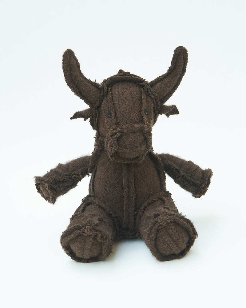 Brown Yak Toy, sustainably made toys from Norlha Atelier